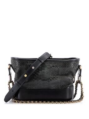 Chanel Gabrielle Hobo Python Small #259194C31B